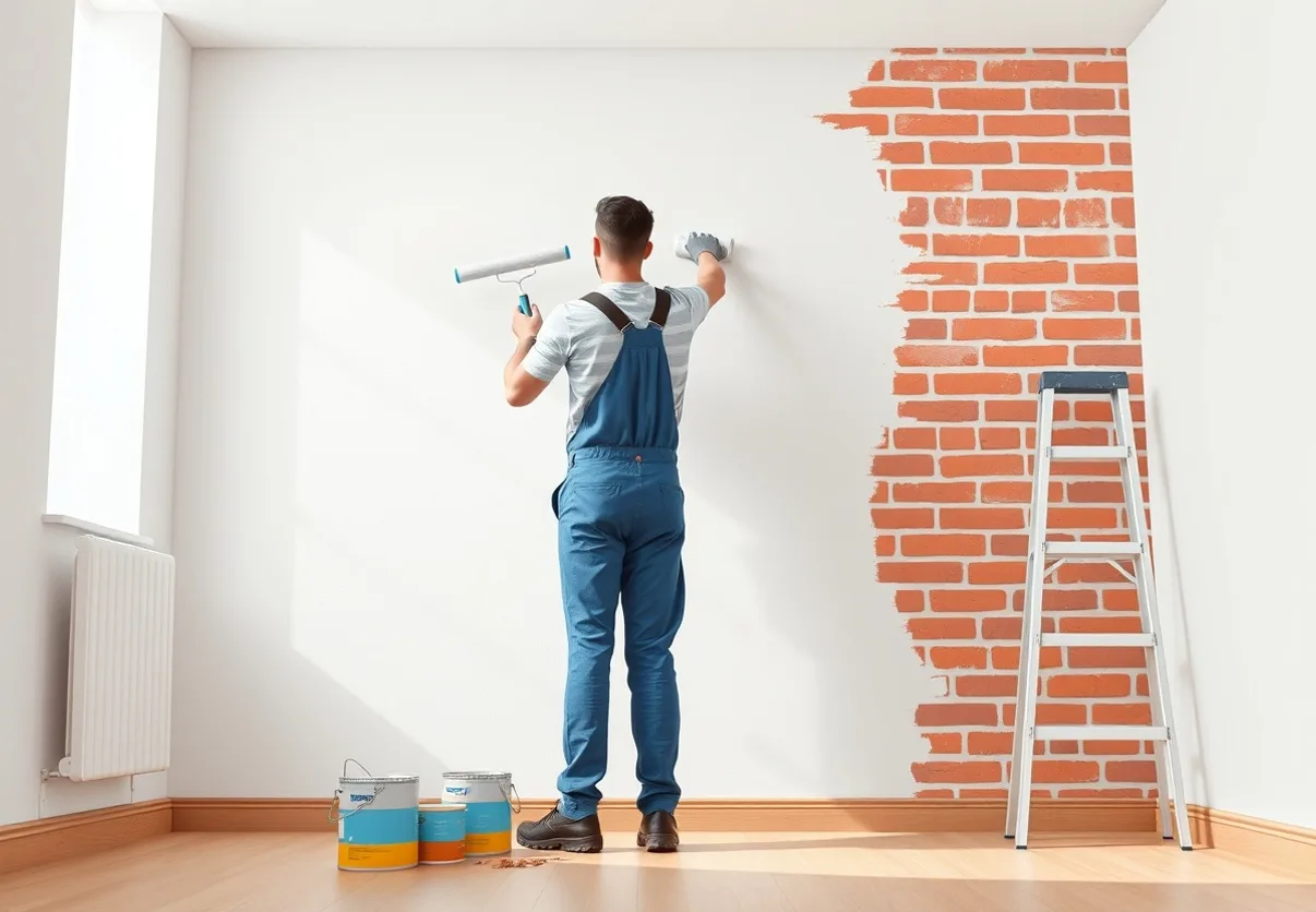 Peintre Saint-Jean-de-Luz 64500 en intervention sur un chantier